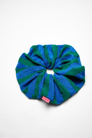 Kelly Scrunchie (Blue/Green)
