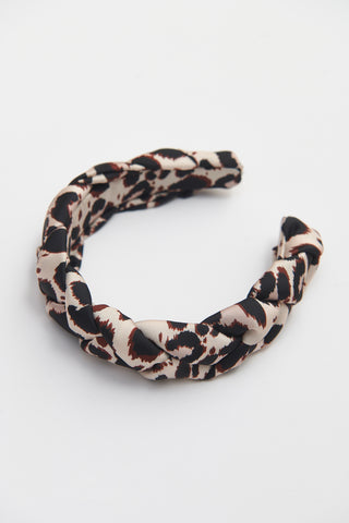 Mamou Headband (Leopard Ivory)