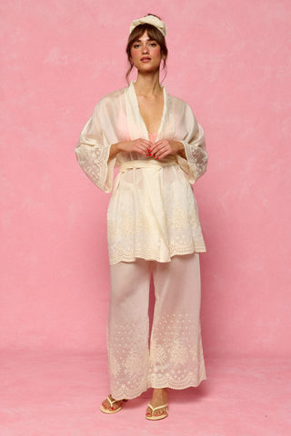 karavan clothing fashion planet homeware spring summer 26 nai collection lace kimono ivory