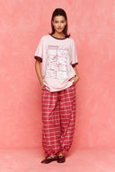 karavan fall winter 26' collection storia tee pink