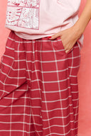 karavan fall winter 26' collection lamesa trousers pink