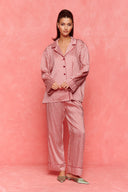 karavan fall winter 26' collection leila pants ivory red