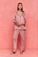 karavan fall winter 26' collection lulu shirt ivory red