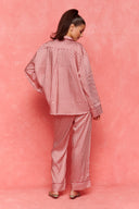 karavan fall winter 26' collection leila pants ivory red