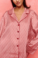 karavan fall winter 26' collection lulu shirt ivory red