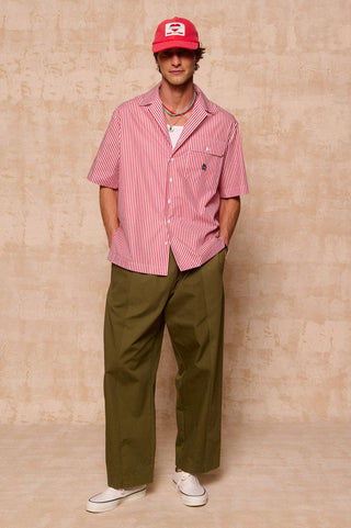 karavan clothing fashion spring summer 26 men nai collection collin shirt red