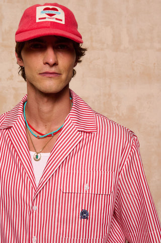 karavan clothing fashion spring summer 26 men nai collection collin shirt red