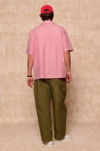 karavan clothing fashion spring summer 26 men nai collection collin shirt red