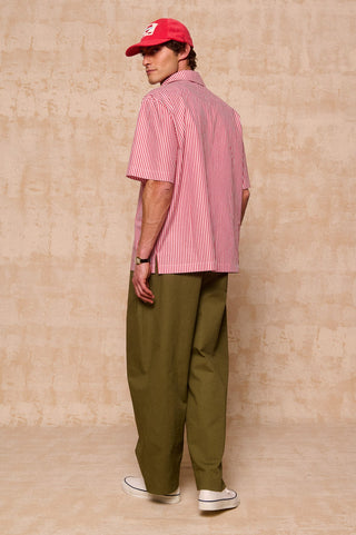 karavan clothing fashion spring summer 26 men nai collection collin shirt red