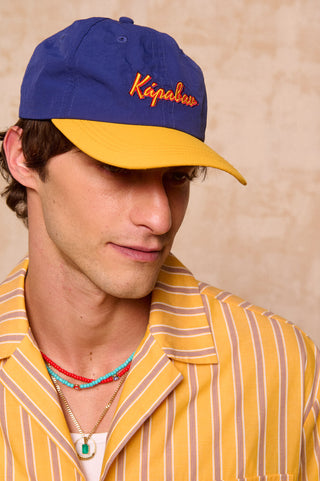 karavan clothing fashion spring summer 26 nai collection joe dad hat navy blue yellow