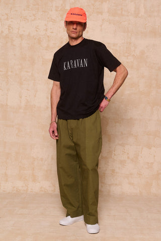 karavan clothing fashion spring summer 26 men nai collection steven tee black