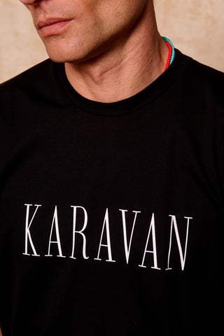 karavan clothing fashion spring summer 26 men nai collection steven tee black