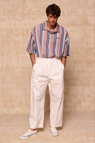 karavan clothing fashion spring summer 26 men nai collection leonardo trousers white