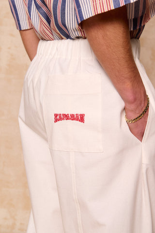 karavan clothing fashion spring summer 26 men nai collection leonardo trousers white