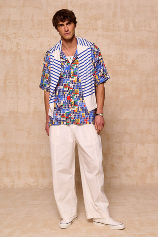 karavan clothing fashion spring summer 26 men nai collection leonardo trousers white