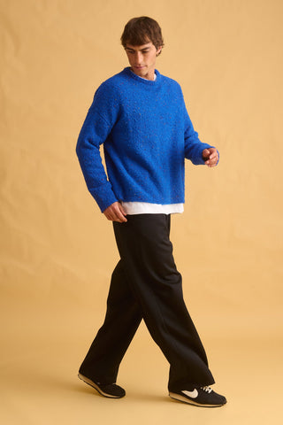 karavan clothing fashion fall winter 25 homecoming men collection jacob pullover cobalt blue