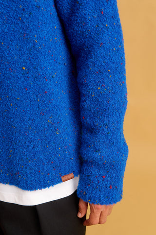 karavan clothing fashion fall winter 25 homecoming men collection jacob pullover cobalt blue