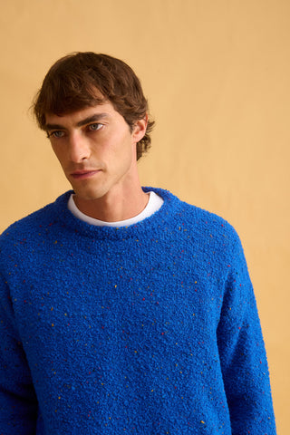 karavan clothing fashion fall winter 25 homecoming men collection jacob pullover cobalt blue