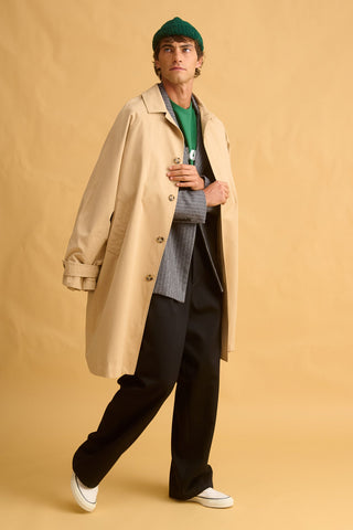 karavan clothing fashion fall winter 25 homecoming men collection walter coat beige