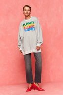 karavan fall winter 26' collection lettery sweater grey