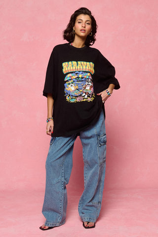 karavan clothing fashion spring summer 26 nai collection cooper tee black