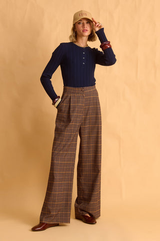 karavan clothing fashion fall winter 25 homecoming krvn collection rory knitted top blue