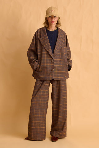 karavan clothing fashion fall winter 25 homecoming krvn collection rory knitted top blue