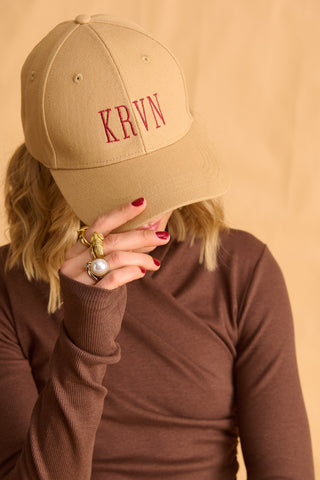 Cathy Dad Hat (Beige)