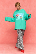 karavan fall winter 26' collection fabia sweater mint green