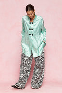 karavan loungewear planet fall winter 26' collection mare shirt aqua