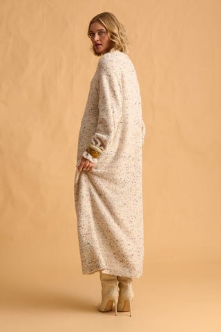 karavan clothing fashion fall winter 25 homecoming collection lorena knitted dress ivory