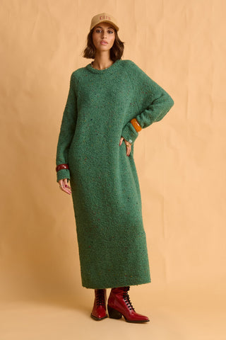 karavan clothing fashion fall winter 25 homecoming collection lorena knitted dress mint