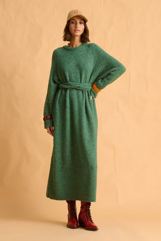 karavan clothing fashion fall winter 25 homecoming collection lorena knitted dress mint