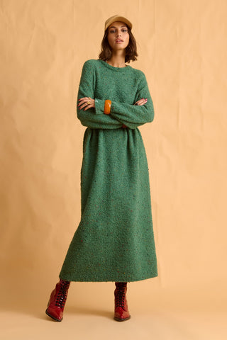 karavan clothing fashion fall winter 25 homecoming collection lorena knitted dress mint