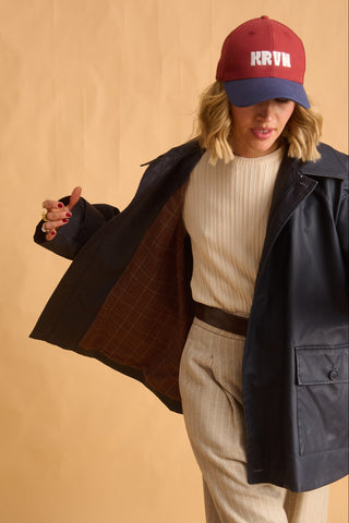 Cathy Dad Hat (Bordeaux)