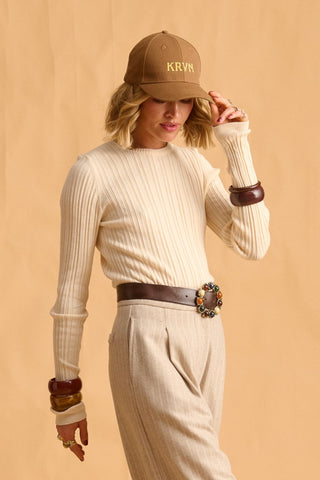 Cathy Dad Hat (Brown)