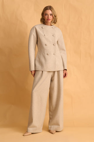 karavan clothing fashion fall winter 25 homecoming krvn collection lotee trousers beige