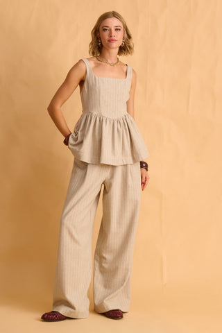 karavan clothing fashion fall winter 25 homecoming krvn collection lotee trousers beige