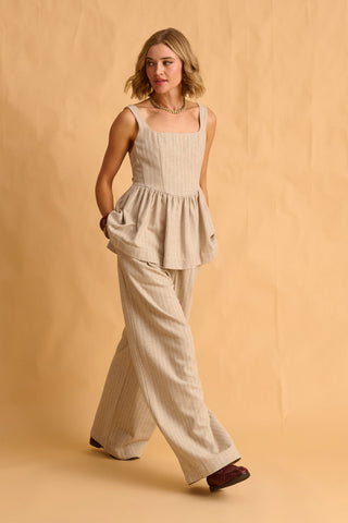 karavan clothing fashion fall winter 25 homecoming krvn collection leni top beige