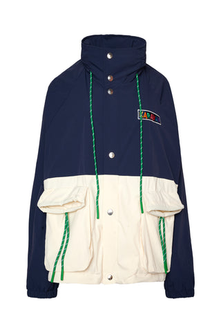 karavan clothing fashion spring summer 26 nai vera's day collection lottie jacket navy blue
