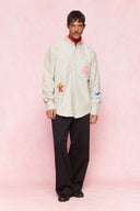karavan men fall winter 26' collection manuel shirt light  khaki