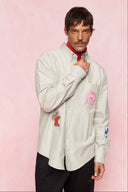 karavan men fall winter 26' collection manuel shirt light  khaki