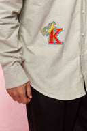 karavan men fall winter 26' collection manuel shirt light  khaki