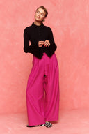 karavan fall winter 26' collection luna knitted top black