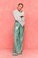 karavan fall winter 26' collection payton trousers mint floral