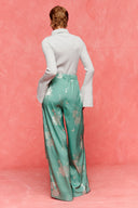 karavan fall winter 26' collection payton trousers mint floral