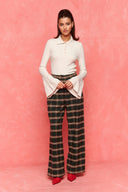 karavan fall winter 26' collection luna knitted top ivory