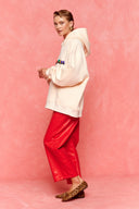 karavan fall winter 26' collection antigone hoodie ivory