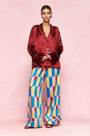 karavan loungewear planet fall winter 26' collection mafalda trousers multicolor