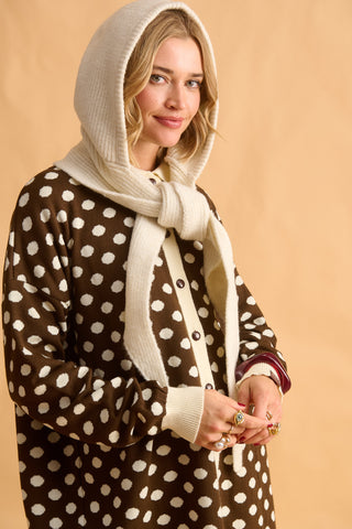 karavan clothing fashion fall winter 25 homecoming krvn collection kylie balaclava ivory